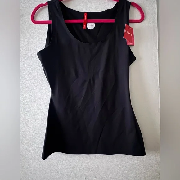 SPANX Smooth Tank Very Black Size Large (2017) - Picture 2 of 6